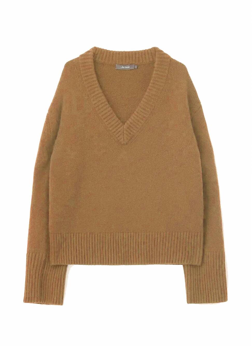 NEW LISA YANG women's aletta sweater in savannah